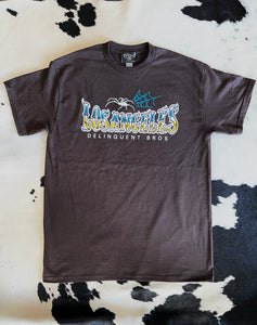 Spider Tee in Brown