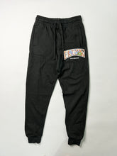 Load image into Gallery viewer, &quot;Lost in the Old School&quot; Fleece Pants in Black