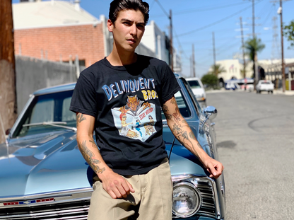 Stay Weird Tee in Black