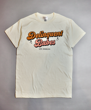 Load image into Gallery viewer, Delinquent Babes Logo Tee in Natural