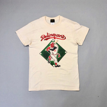 D.Devil Baseball Tee in Natural
