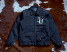 Load image into Gallery viewer, &quot;Peek a Boo&quot; Mechanic Jacket in Black.