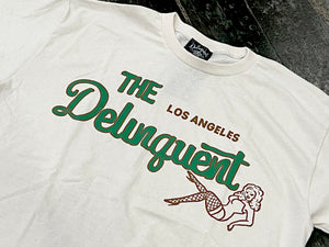 The Delinquent LA Tee in Natural