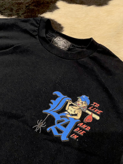 Clown Girl Tee in Black