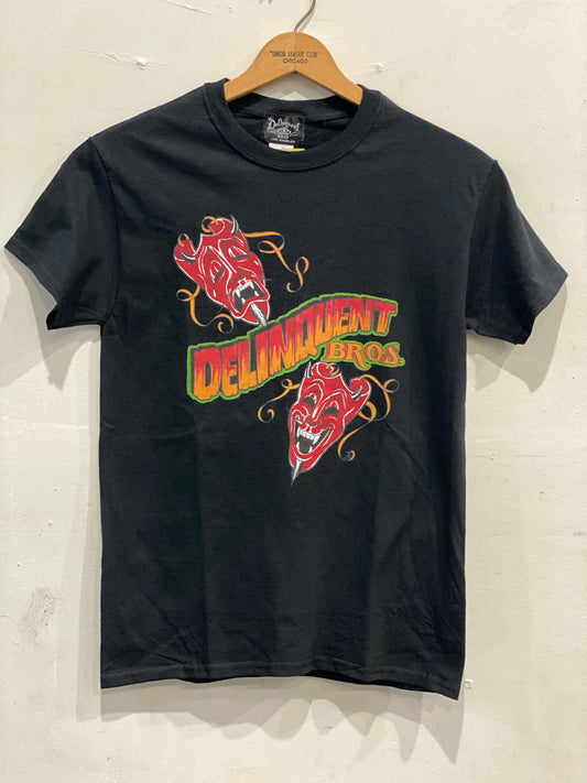 Sin Now Cry Later Tee in Black