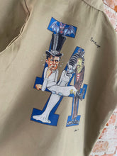 Load image into Gallery viewer, LA Monster 1/4 zip work shirt in Khaki
