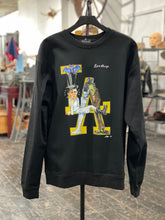 Load image into Gallery viewer, LA Monster Classic Crew Neck Sweatshirt in Black