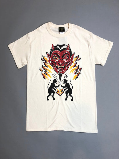 Devil Tee in Natural