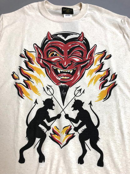 Devil Tee in Natural