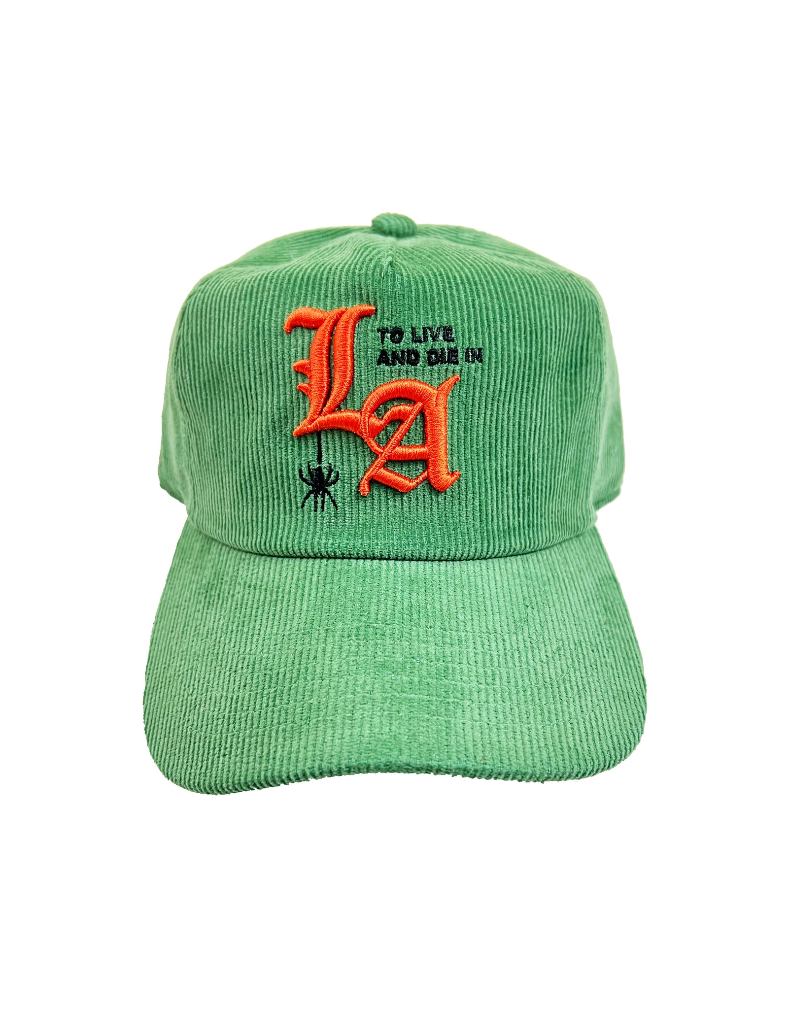 To Live and Die in LACorduroy Snap Back Cap in Green – Delinquent Bros