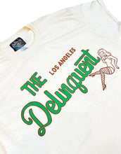 Load image into Gallery viewer, The Delinquent LA Tee in Natural